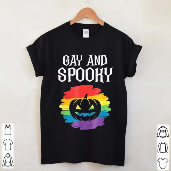 Gay And Spooky Halloween Party Costume hoodie, sweater, longsleeve, shirt v-neck, t-shirt 4