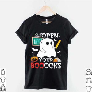 Ghost Open Your Booooks hoodie, sweater, longsleeve, shirt v-neck, t-shirt 2