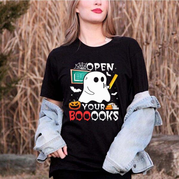 Ghost Open Your Booooks hoodie, sweater, longsleeve, shirt v-neck, t-shirt