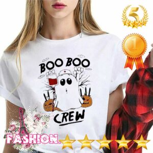 Ghost Pumpkins Nurse Boo Boo Crew Halloween Shirt