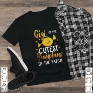 Gigi Of The Cutest Pumpkin In Patch Halloween shirt 2