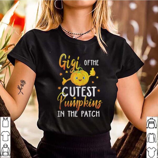 Gigi Of The Cutest Pumpkin In Patch Halloween shirt