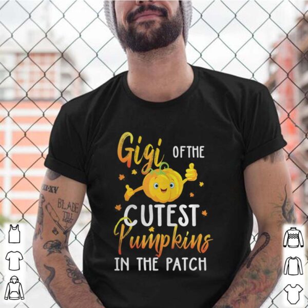 Gigi Of The Cutest Pumpkin In Patch Halloween shirt
