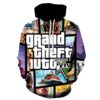 Grand Theft Auto 3D Hoodies GTA5 series Hoodies Unisex Classic Fit Hooded Sweathoodie, sweater, longsleeve, shirt v-neck, t-shirt 3D Full Printing Hoodie Shirt