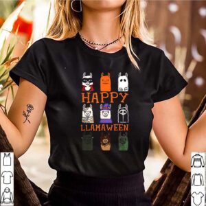 Happy Llamaween Funny Llama Boo Witch Costume hoodie, sweater, longsleeve, shirt v-neck, t-shirt 3