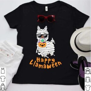 Happy Llamaween Funny Llama Halloween Costume Classic hoodie, sweater, longsleeve, shirt v-neck, t-shirt 3