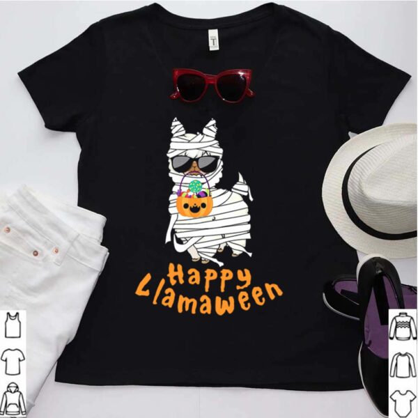 Happy Llamaween Funny Llama Halloween Costume Classic hoodie, sweater, longsleeve, shirt v-neck, t-shirt