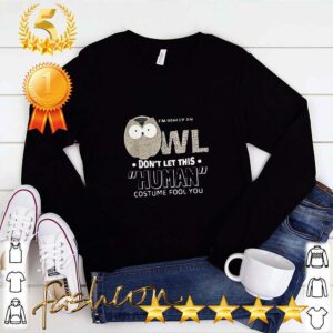 I’m really a Owl Halloween Costume DIY Shirt