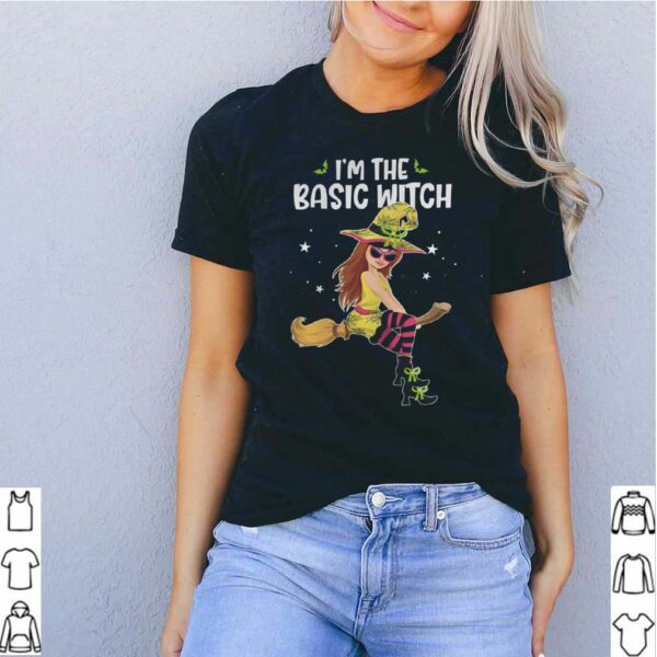 Im the Basic Witch Funny Halloween Matching Group Costume hoodie, sweater, longsleeve, shirt v-neck, t-shirt 5