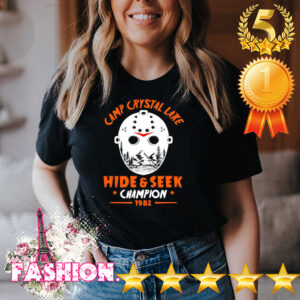 Jason Voorhees camp crystal lake hide and seek champion 1982 hoodie, sweater, longsleeve, shirt v-neck, t-shirt 4