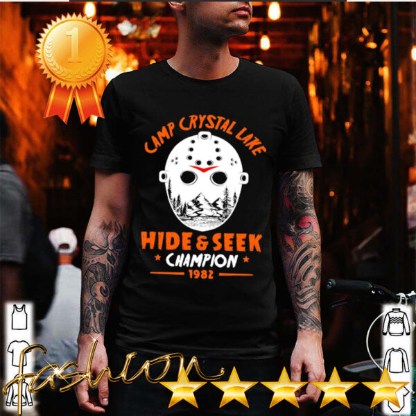 Jason Voorhees camp crystal lake hide and seek champion 1982 hoodie, sweater, longsleeve, shirt v-neck, t-shirt 6