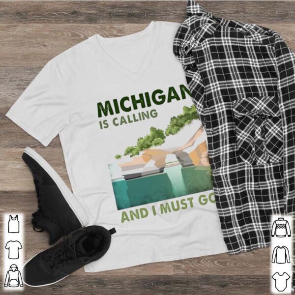 Michigan is calling and i must go vintage hoodie, sweater, longsleeve, shirt v-neck, t-shirt 2