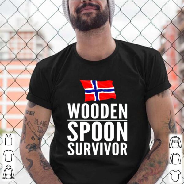 Norwegian flag wooden spoon survivor hoodie, sweater, longsleeve, shirt v-neck, t-shirt