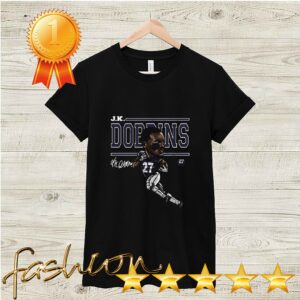 Official J.K. Dobbins Baltimore Ravens Football Shirt