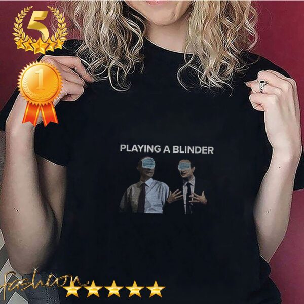 Playing a blinder joe biden mask hoodie, sweater, longsleeve, shirt v-neck, t-shirt 2