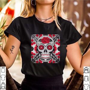 Roses Skull Day Of The Dead hoodie, sweater, longsleeve, shirt v-neck, t-shirt 3