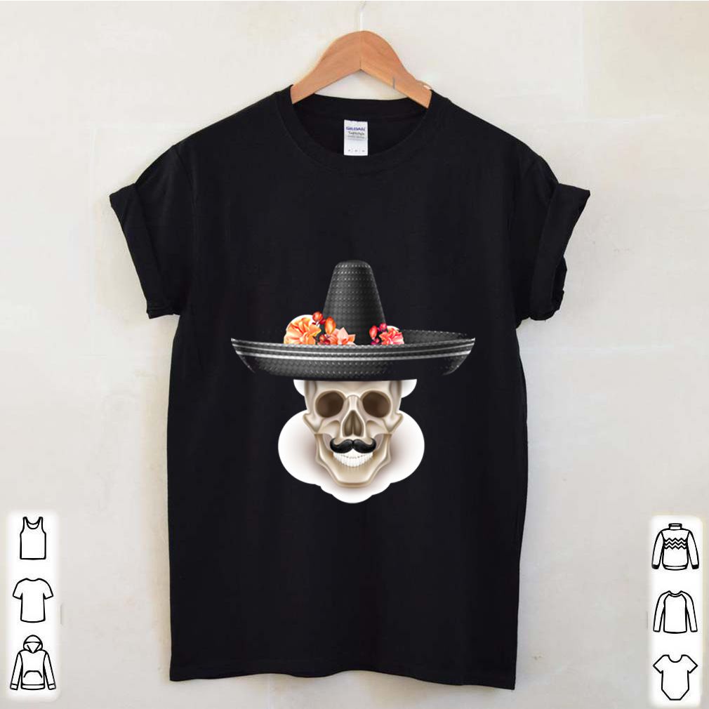 Skull Simple Gentlemen Day Of The Dead shirt 4