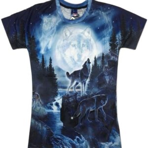 Spirit Wolf Moon T-Shirt