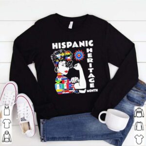 Strong Woman Flags Hispanic Heritage Month