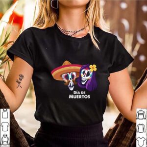 Sugar Skull Couple Day Of The Dead Dia De Muertos shirt 3 Shirt, hoodie, sweater, long sleeve and tank top