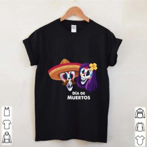 Sugar Skull Couple Day Of The Dead Dia De Muertos shirt 4 Shirt, hoodie, sweater, long sleeve and tank top