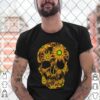 Summer Peach Sugar Skull Day Of The Dead hoodie, sweater, longsleeve, shirt v-neck, t-shirt