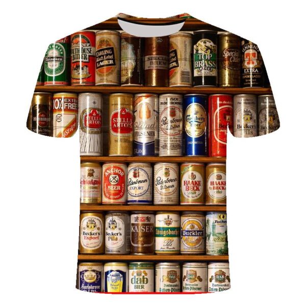 Summer T-hoodie, sweater, longsleeve, shirt v-neck, t-shirt 3D beer men and women fun novelty T-hoodie, sweater, longsleeve, shirt v-neck, t-shirt O-neck short sleeve top fashion street T-hoodie, sweater, longsleeve, shirt v-neck, t-shirt