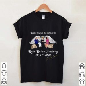 Thank You For The Memories Ruth Bader Ginsburg 1933 2020 shirt 4