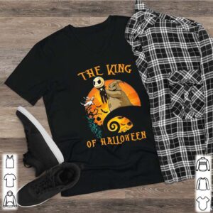 The Raptor King Skellington Halloween hoodie, sweater, longsleeve, shirt v-neck, t-shirt 2