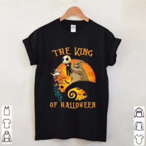 The Raptor King Skellington Halloween hoodie, sweater, longsleeve, shirt v-neck, t-shirt 4