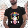 Triple Sugar Skull Colorful Day Of The Dead hoodie, sweater, longsleeve, shirt v-neck, t-shirt