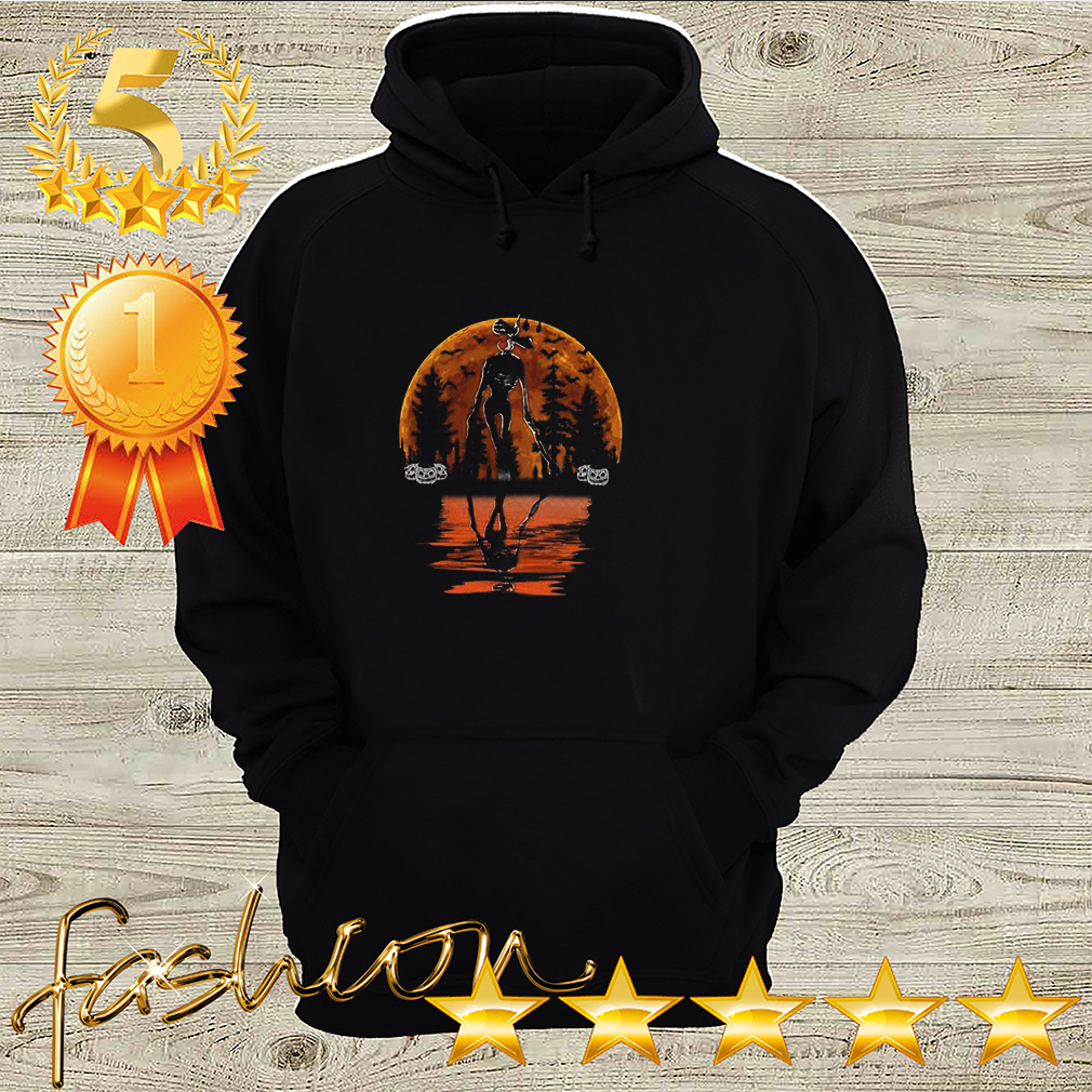 Vintage Sunset Siren Head Horror Scary Shirt Halloween Horror Girlie TShirt Social JusticeScary Friends Shirt 3 Shirt, hoodie, sweater, long sleeve and tank top