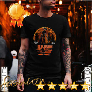 Vintage Sunset Siren Head Horror Scary Shirt, Halloween Horror shirt