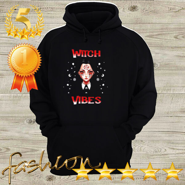 Witch vibes Wednesday Addams hoodie, sweater, longsleeve, shirt v-neck, t-shirt 3