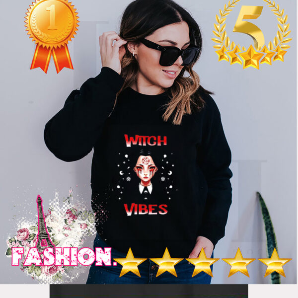 Witch vibes Wednesday Addams hoodie, sweater, longsleeve, shirt v-neck, t-shirt