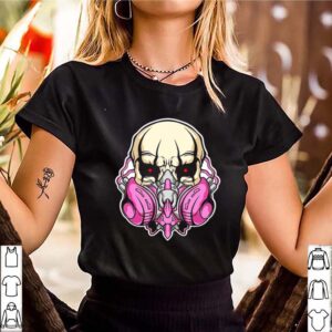 skull gas mask awesome graphic shirt 3