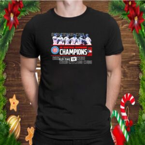2020 Chicago Cubs Nl Central Division Champions Fly The W Shirt