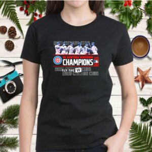 2020 Chicago Cubs Nl Central Division Champions Fly The W Shirt 5