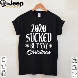 2020 Sucked But Yay Quarantine Merry Christmas Present Xmas T Shirts 5
