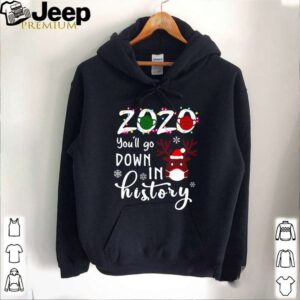 2020 You’ll go down in history Christmas shirt