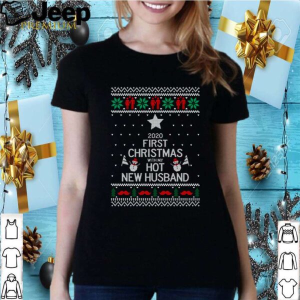2020 first Christmas with my hot new husband shirt