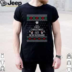 2020 first Christmas with my hot new husband shirt