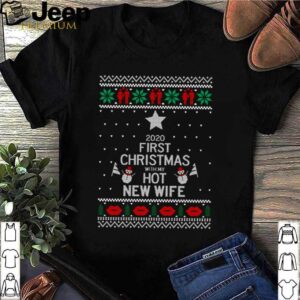 2020 first Christmas with my hot new wife hoodie, sweater, longsleeve, shirt v-neck, t-shirt