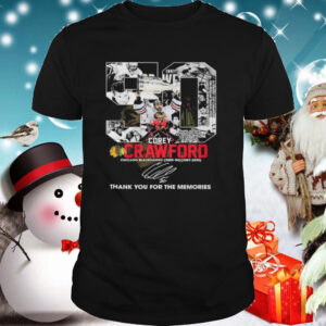 50 Corey Crawford Chicago Blackhawks Thank You For The Memories shirt 1 1