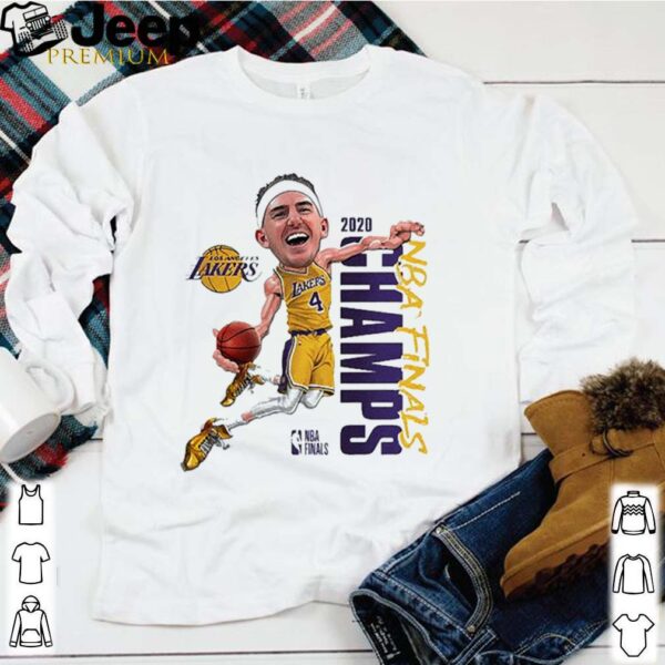 Alex Caruso Los Angeles Lakers Fanatics Branded 2020 NBA Finals Champions shirt