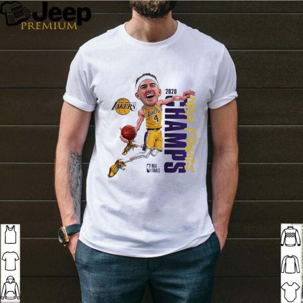 Alex Caruso Los Angeles Lakers Fanatics Branded 2020 NBA Finals Champions shirt