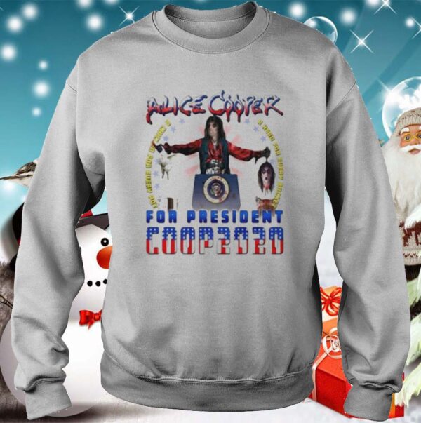 Alice cooper for president 2020 shirt