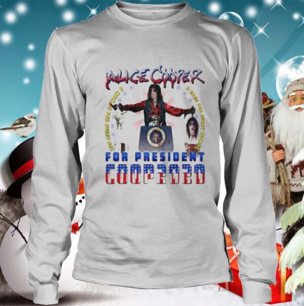 Alice cooper for president 2020 shirt