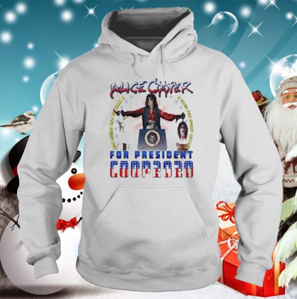Alice cooper for president 2020 shirt