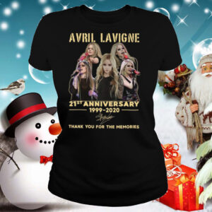 Avril Lavigne 21st Anniversary 1999 2020 Thank You For The Memories Signature